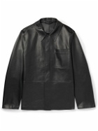 Dunhill - Leather Overshirt - Black