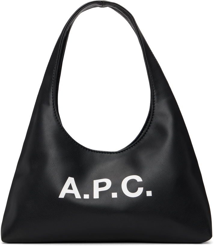 Photo: A.P.C. Black Baby Ninon Shoulder Bag