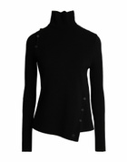 Courrèges Womens Turtleneck in Black