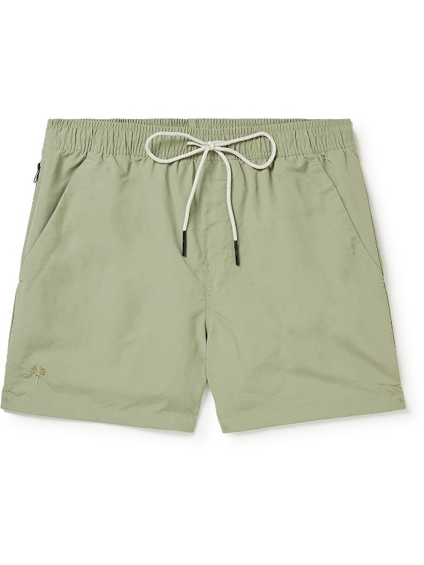 Photo: OAS - Short-Length Swim Shorts - Green