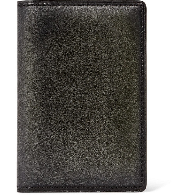 Photo: Berluti - Jagua Leather Bifold Cardholder - Men - Green