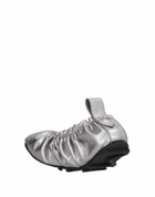 Medea Womens Ballet flats in Silver