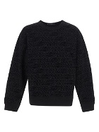 Dolce & Gabbana Flocked Logo Jacquard Sweatshirt