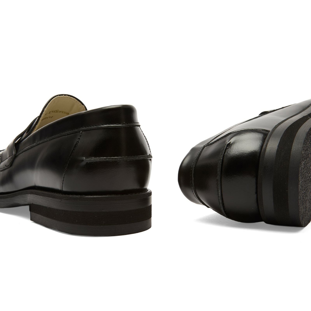 Duke + Dexter Men's Wilde Penny Loafer in Black