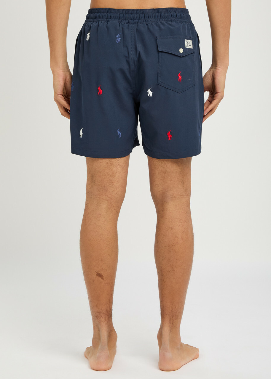 Polo Ralph Lauren Logo-embroidered Swim Shorts Navy Polo Ralph Lauren
