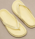 Jacquemus Tatanes suede thong sandals