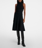 Alaïa 90 leather over-the-knee boots