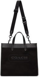 Coach 1941 Black Canvas Field 40 Tote