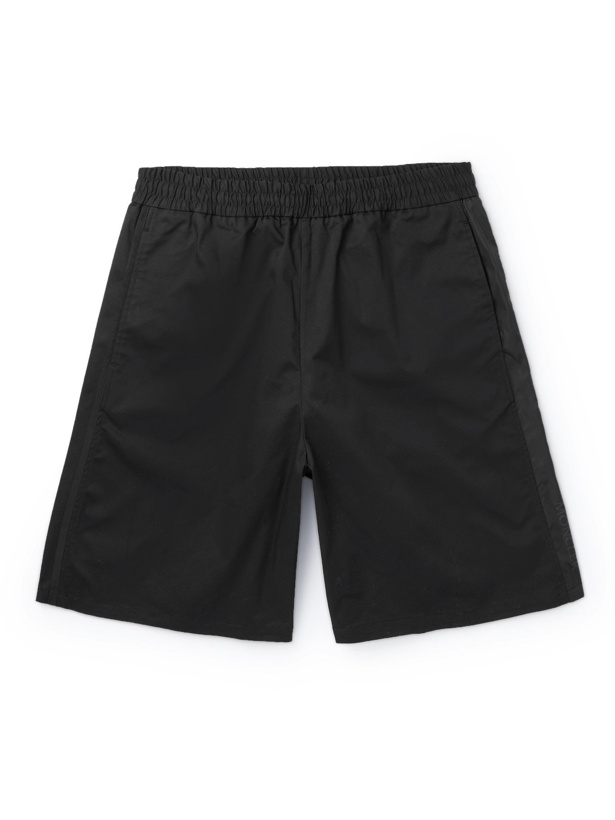 Photo: MONCLER - Stretch-Cotton Twill Shorts - Black - IT 52