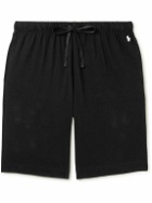 Polo Ralph Lauren - Straight-Leg Cotton-Jersey Pyjama Shorts - Black