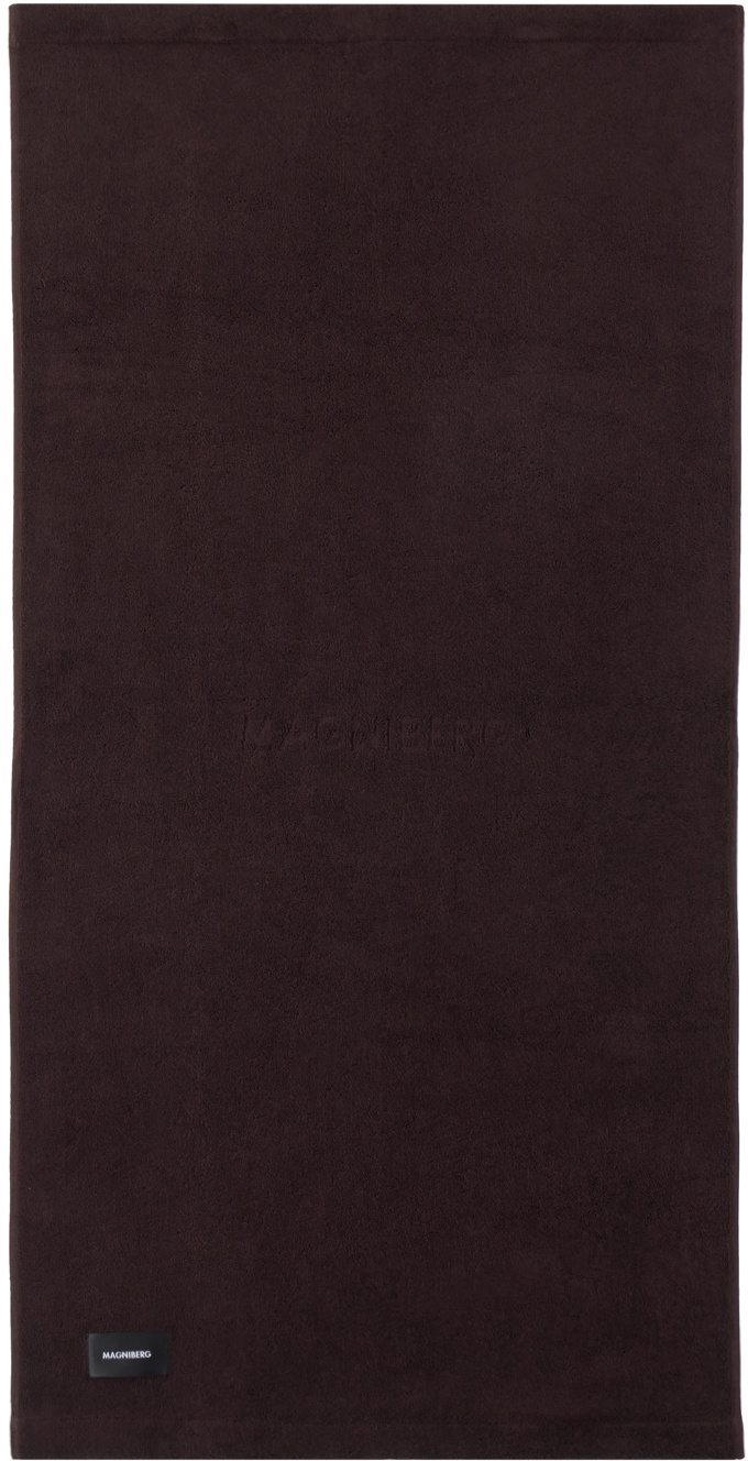 MAGNIBERG Burgundy Gelato Bath Towel