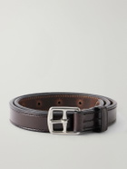 Yuketen - 2.5cm Stirrup Leather Belt - Brown