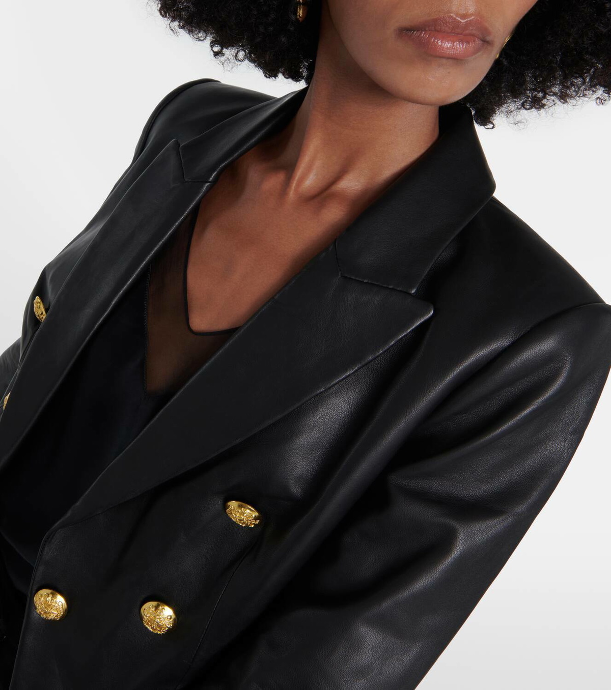 Veronica Beard Cooke Dickey leather jacket