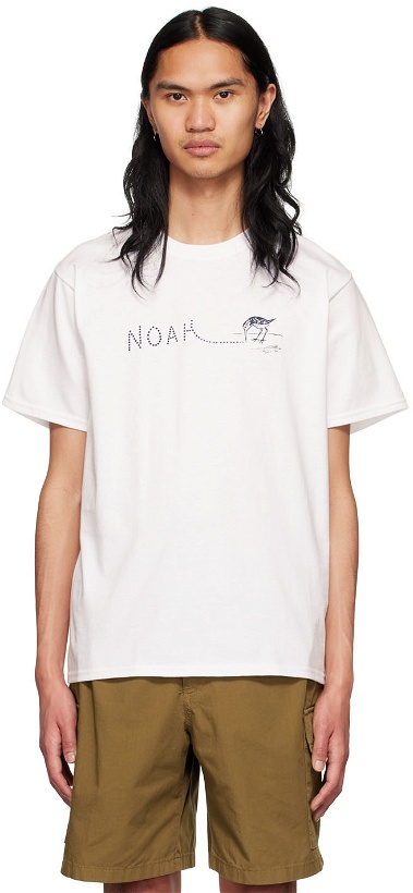 Photo: Noah White Cotton T-Shirt