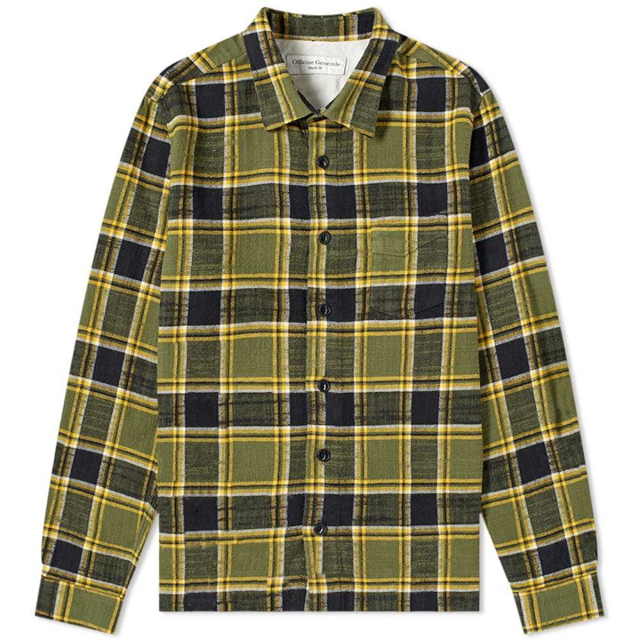 Photo: Officine Generale Japanese Check Sol Overshirt