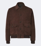 Arma Tomme reversible suede blouson jacket