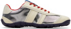 Wales Bonner Off-White & Silver Cadence Sneakers