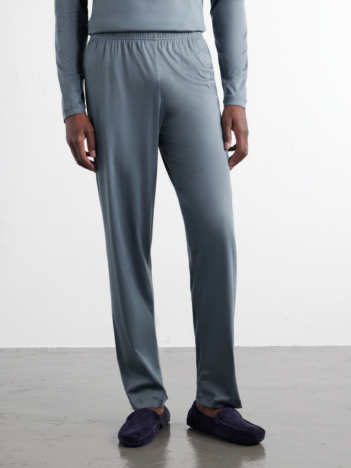 Zimmerli - Sea Island Cotton-Jersey Pyjama Set - Blue