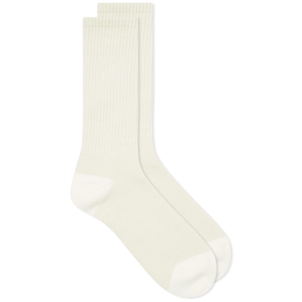Photo: Pop Trading Company Sportswear Sock Off White