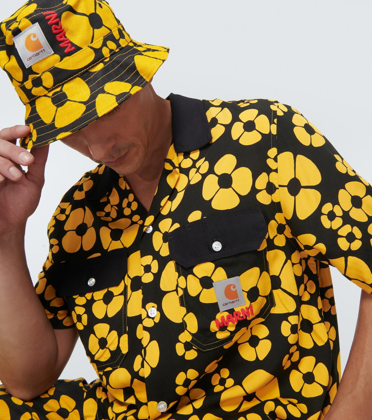 Marni - x Carhartt printed shirt Marni