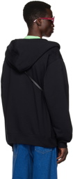 Marni Black Zip Hoodie