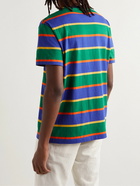 Polo Ralph Lauren - Logo-Embroidered Striped Cotton-Jersey T-Shirt - Multi