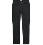 NN07 - Marco Slim-Fit Garment-Dyed Stretch-Cotton Twill Chinos - Charcoal