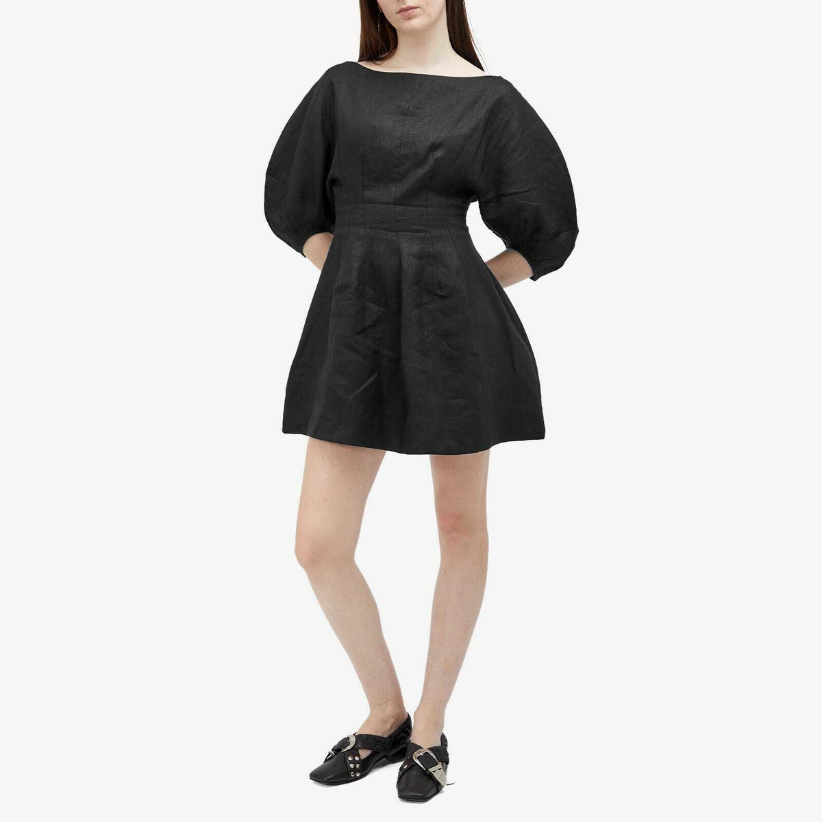 knee length dresses for ladies Faithfull The Brand - Delphine Midi Dress main image 1