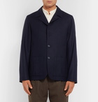 Camoshita - Navy Unstructured Wool Blazer - Men - Navy