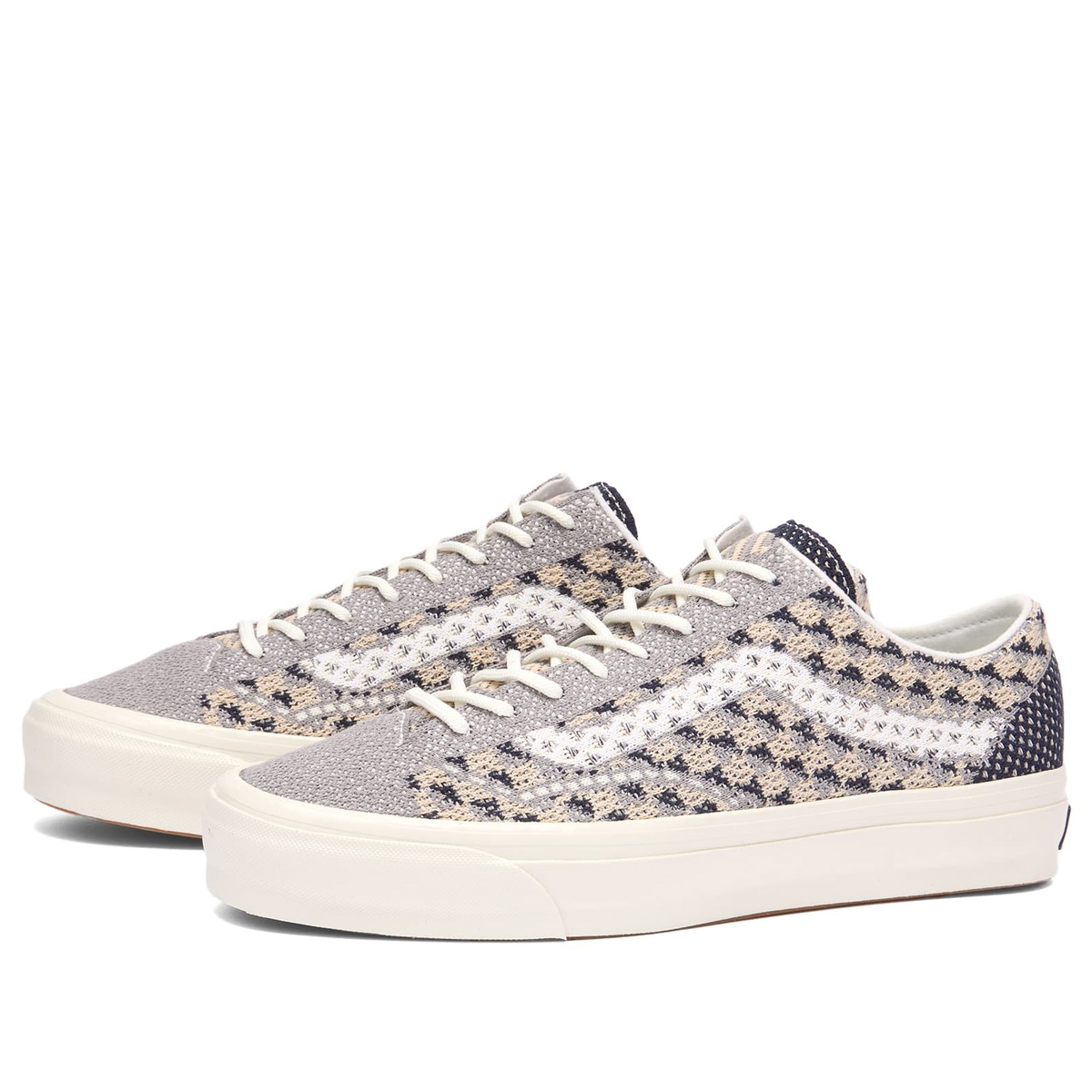 Vans LX Old Skool 36 EK sneaker in Geo Check Frost Gray