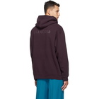 Balenciaga Purple Medium Fit Hoodie