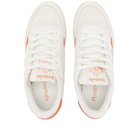 Reebok Men's Club C Revenge Vintage Sneakers in Chalk/Burnt Orange