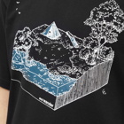And Wander Men's In The Mountain T-Shirt in Black