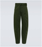 Lemaire Twisted belted cotton pants