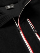 Moncler Grenoble - Fleece Half-Zip Sweatshirt - Black