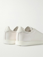 Brunello Cucinelli - Full-Grain Leather Sneakers - White