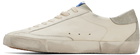 Golden Goose Off-White & Gray Super Star Classic Sneakers