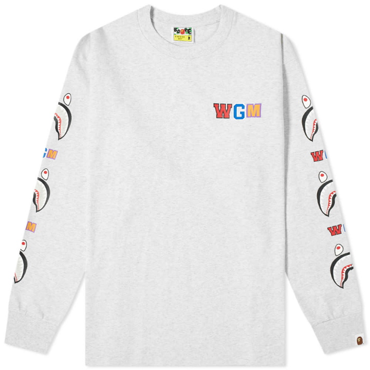 Photo: A Bathing Ape Long Sleeve WGM Shark Relaxed Tee