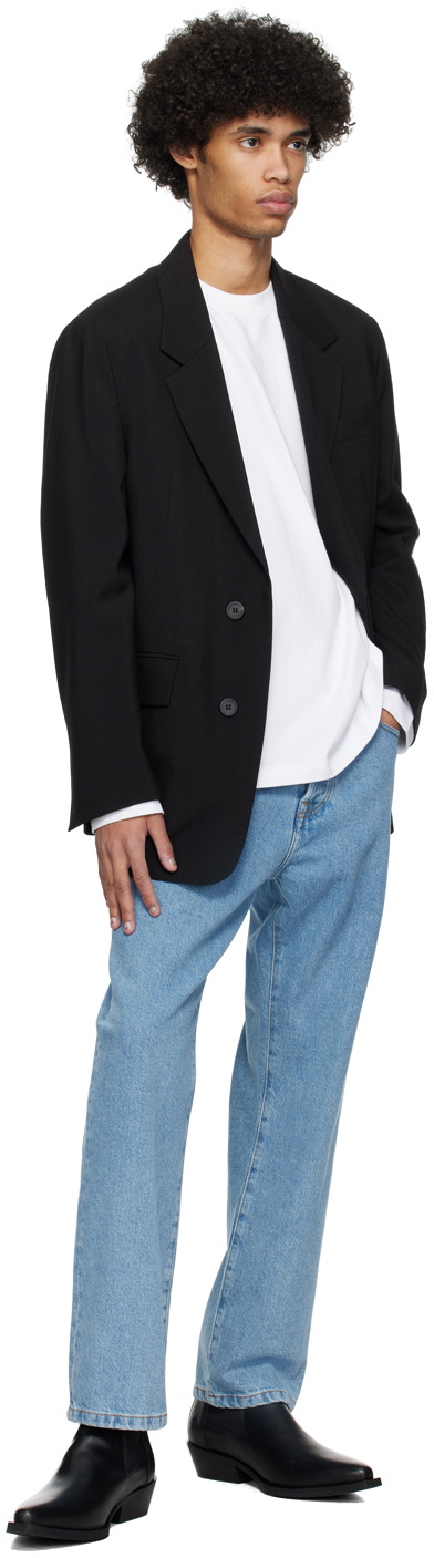 Róhe Blue Straight Leg Jeans