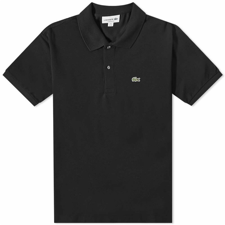 Photo: Lacoste Men's Classic L12.12 Polo Shirt in Black