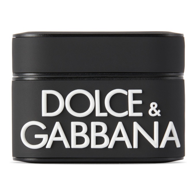 Photo: Dolce and Gabbana Black Logo AirPods Pro Case