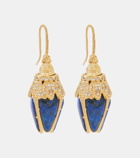 Zimmermann Bloom gold-plated drop earrings