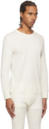 Heron Preston for Calvin Klein White Season 2 Thermal Long Sleeve T-Shirt