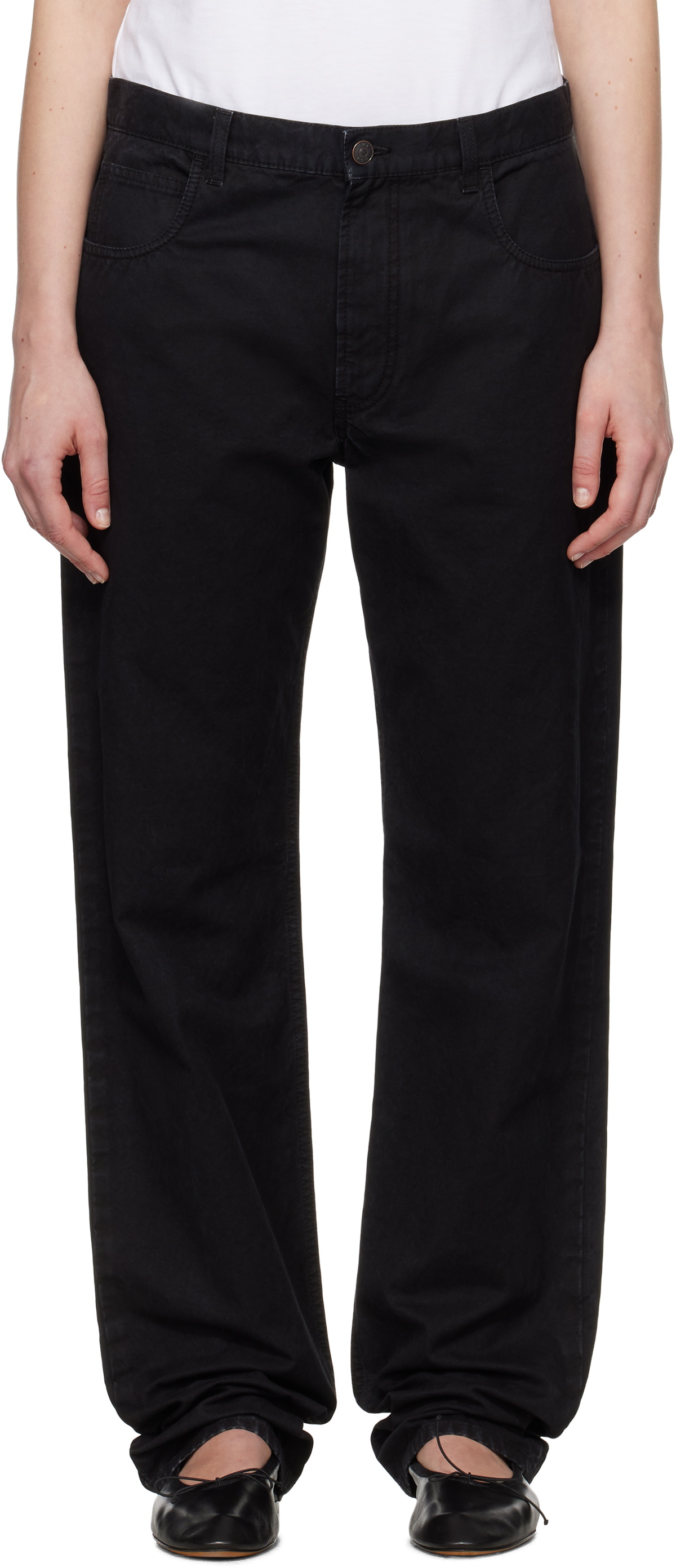 The Row Black Ryley Jeans The Row