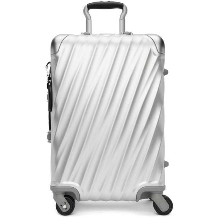 Photo: Tumi Silver Aluminum International Carry-On Suitcase