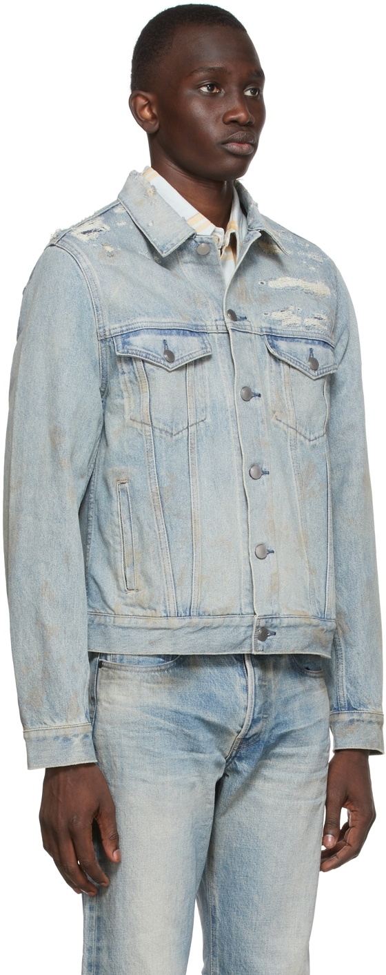 John Elliott Blue Thumper Denim Jacket John Elliott