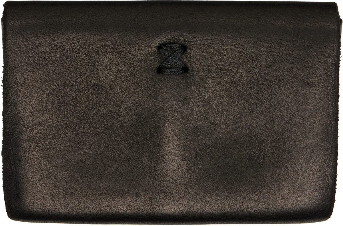 Guidi Black EN01 Card Holder