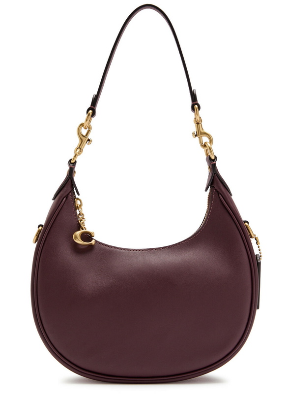 Photo: Coach Jonie Leather Shoulder bag - Purple - One Size