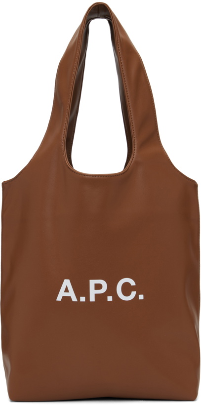 Photo: A.P.C. Brown Ninon Small Tote