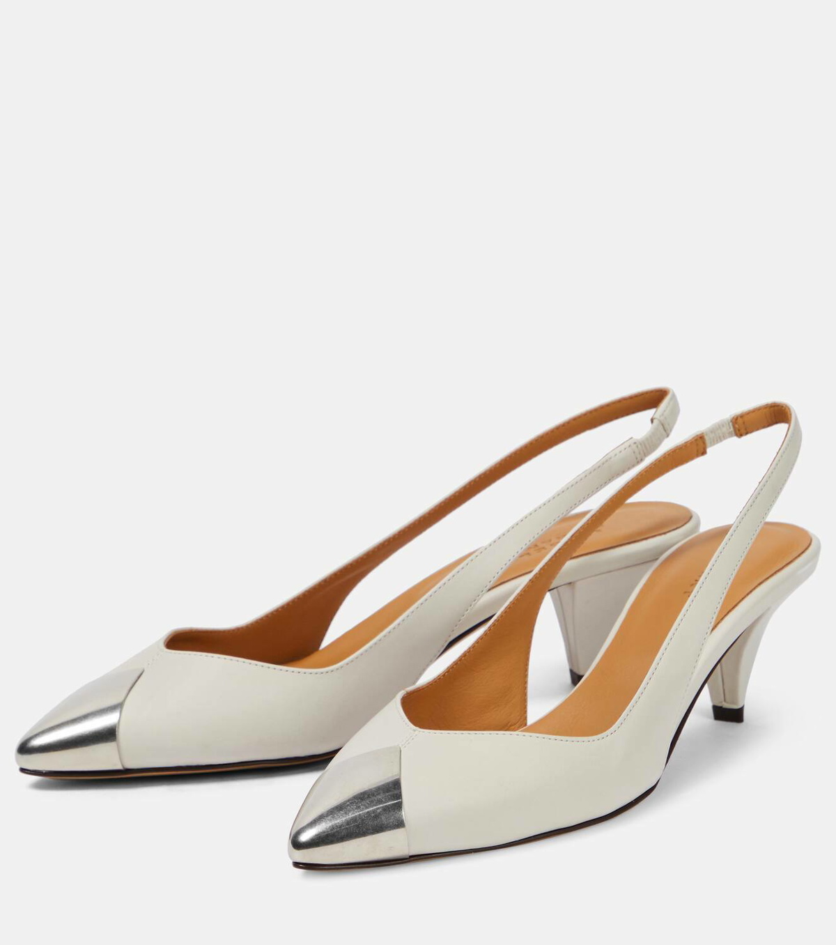 Isabel Marant Elina leather slingback pumps Isabel Marant